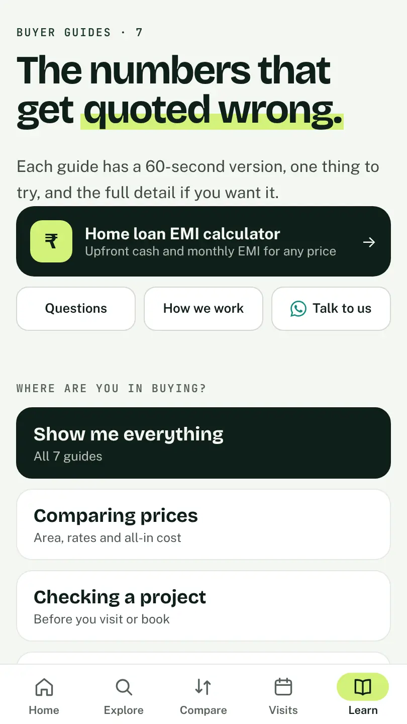 Buyer guides page