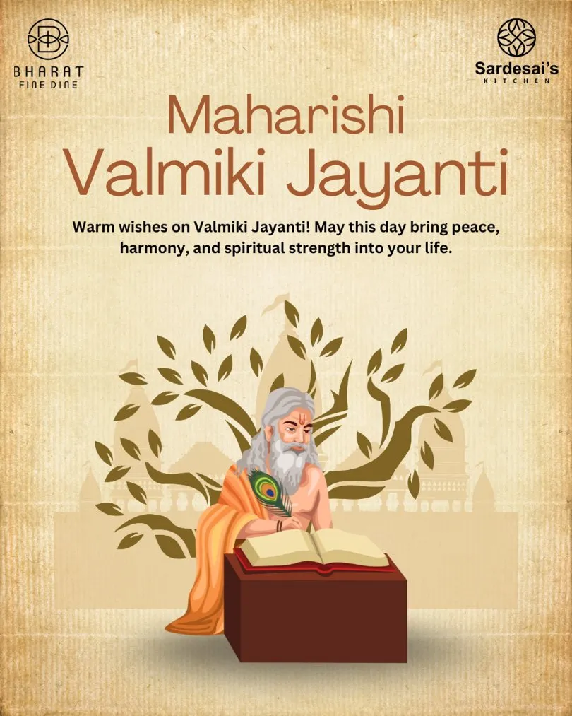 Maharishi Valmiki Jayanti greeting